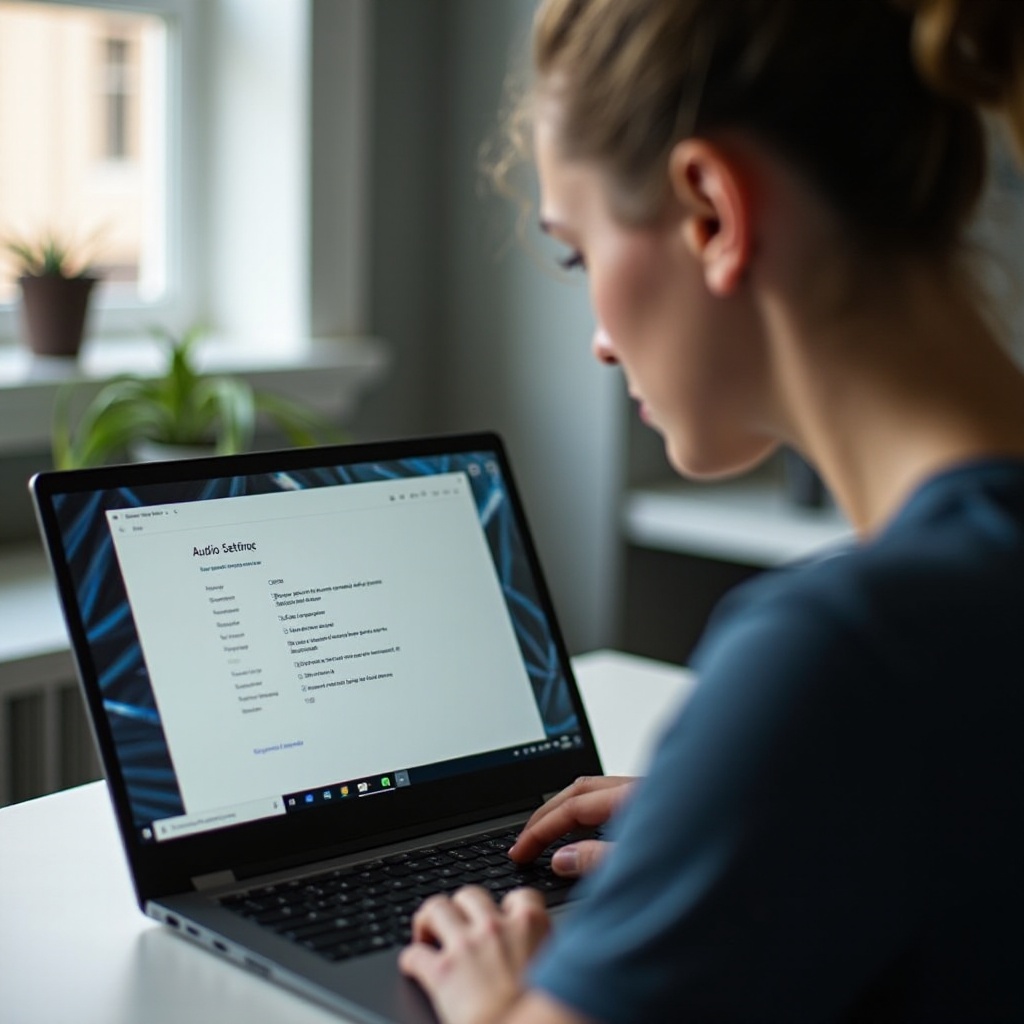 cómo arreglar el audio en Chromebook