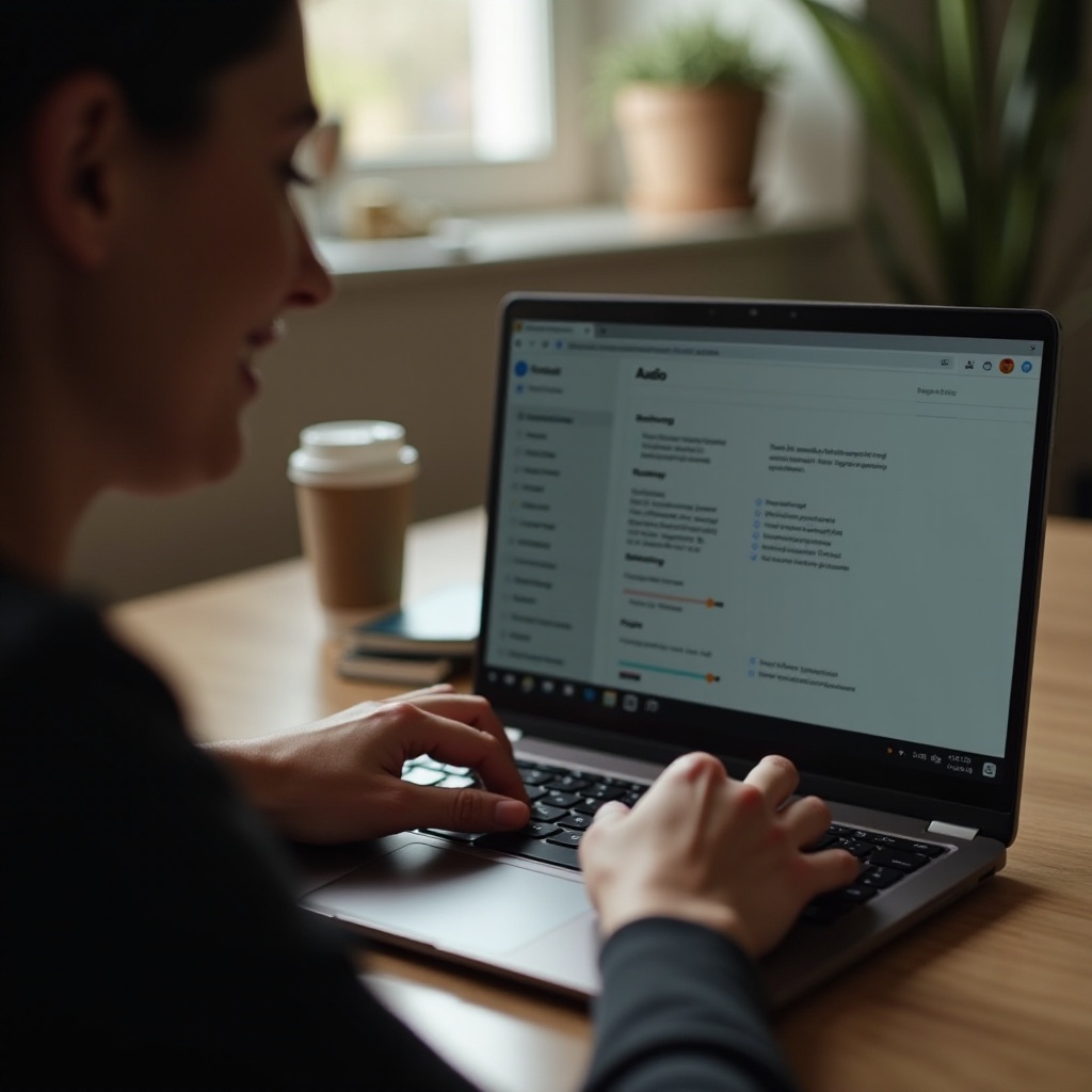 ¿Cómo arreglas el audio en tu Chromebook?