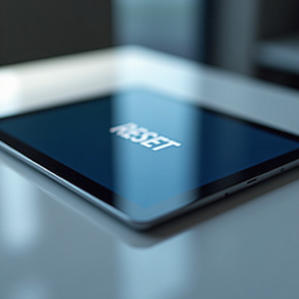 Comment réinitialiser une tablette bloquée : le guide complet