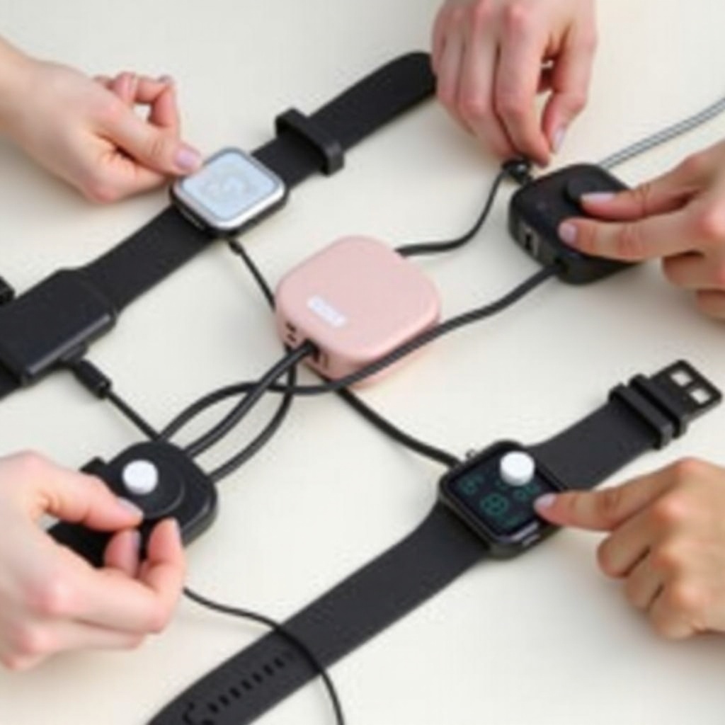 comment connecter le chargeur à la montre intelligente